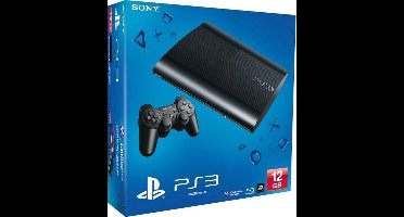Sony PlayStation 3 Super Slim Console - 12GB - Zwart - PS3
