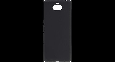 Shop4 - Geschikt voor Sony Xperia 10 Plus Hoesje - Zachte Back Case Mat Zwart