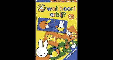 Ravensburger nijntje wat hoort erbij? - kinderspel