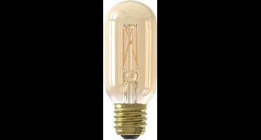 3 stuks Calex - LED Buislamp - 3,5W E27 - Gold - Goud - Dimbaar met Led Dimmer - 45mm x 110mm