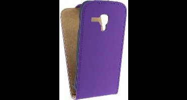 Mobilize Ultra Slim Flip Case Samsung Galaxy Trend S7560 Purple