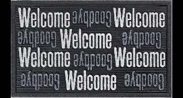 MD Entree - Deurmat - Schoonloopmat - Sorba - Welcome Goodbye - 45 x 75 cm