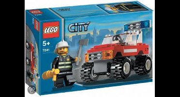 LEGO City Brandweerauto - 7241