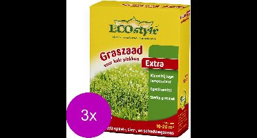Ecostyle Graszaad-Extra 20 m2 - Graszaden - 3 x 250 g