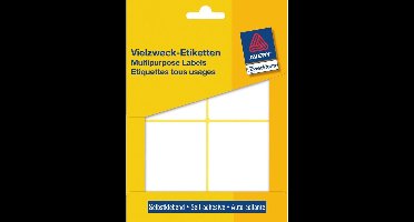 Huismerk Avery 3330 Handmatige Etiket 80x54mm Wit