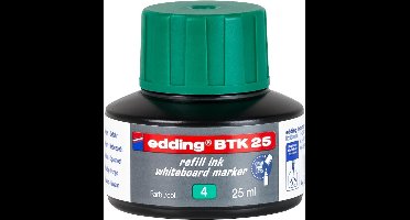 edding BTK 25 (25 ml) navulinkt voor boardmarkers edding 28/29/250/360/361/363 - groen