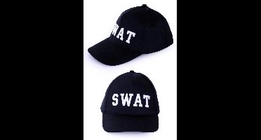 12x Baseball cap SWAT - Swat team politie ME pet carnaval thema party festival