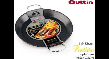 Quttin inductie Paella pan 32 cm - Grijs