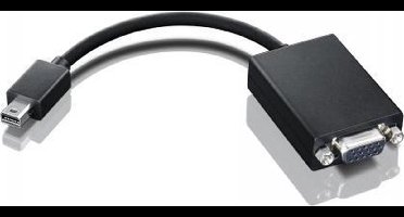 Lenovo 03X6402 tussenstuk voor kabels mini-DisplayPort VGA Zwart