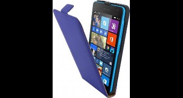 Mobiparts Premium Flip Case Microsoft Lumia 535 Blue