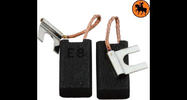 Koolborstelset voor Bosch UBH 4/26 - 6,35x10x17mm