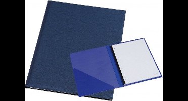 Rillstab Schrijfmap Incl. Gelinieerd A4 Slimbloc Lissabon Blauw  - 3 Stuks