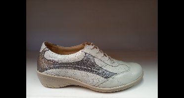 MEPHISTO Segrine veterschoen - off white - comfort maat 5   38