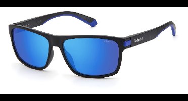 Polaroid Pld 2121/S Rechthoekig Kunststof Gepolariseerde Herenzonnebril