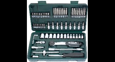 Brüder Mannesmann Doppendoos 1/4" (65 delig)