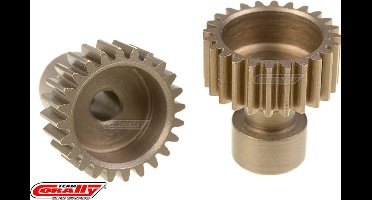 Team Corally - 48 DP Pinion – Long Boss – Hardened Steel – 24 Teeth - ø3.17mm