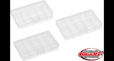 Team Corally - Assortimentsdoos set 3 stuks - Medium - 165x112x31mm