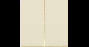 Jung AS591-5 Knop Inzetstuk 1-voudig Crème-wit