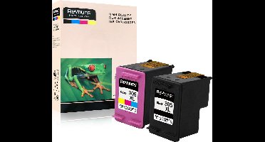 ReYours® huismerk Inktcartridge voor HP305 / HP305XL 305XL Zwart en Kleur