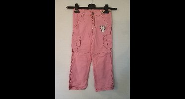 Hello Kitty lange broek - Maat 116 - verstelbare taille - zomerbroek