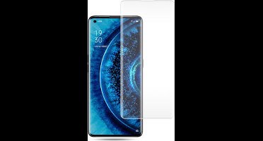 LuxeBass Screenprotector geschikt voor Oppo Find X2 - glas scherm - bescherming
