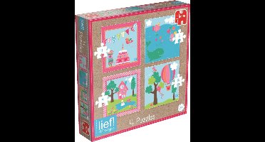 Lief! 4in1 Puzzel Girls