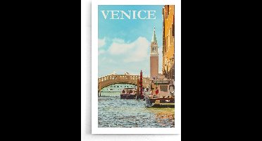 Walljar - Venetië - Muurdecoratie - Poster