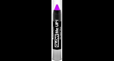 UV neon schmink stick paars