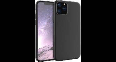 Ntech hoesje Back Cover Hoesje - Geschikt voor iPhone 11 Pro Max - Zwart