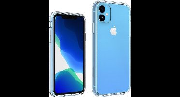 Ntech hoesje Geschikt voor iPhone 11 Back Cover Hoesje - Transparant