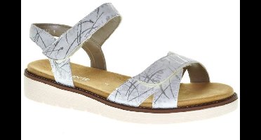 Remonte Witte Speelse Comfortsandaal Velcro maat 39