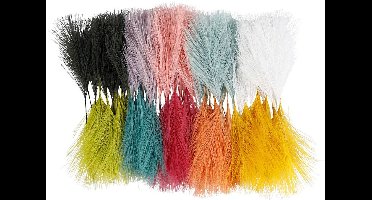 Creativ Company kunstveren knutselset - 100 stuks kleurrijk polyester.