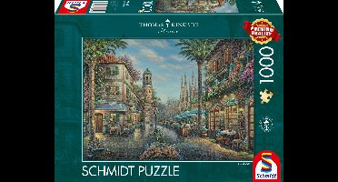 Schmidt legpuzzel Spaans straatcafé - 1000 stukjes puzzels - Vanaf 12 jaar
