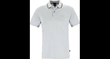 BOSS Penrose slim fit polo - jersey - grijs