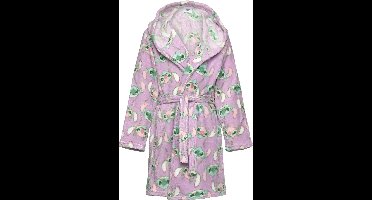 Disney Lilo en Stitch - Badjas - Maat 116 - Paars - Ochtendjas