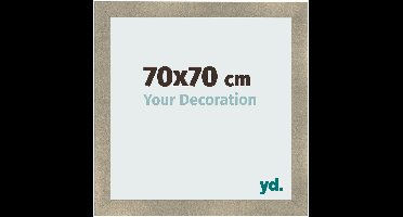 Your Decoration - Fotolijst 70x70 cm - MDF - Goud Antiek - Pisa