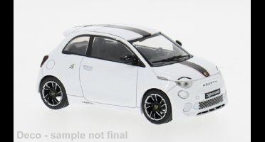 Fiat 500e Abarth 2024 Wit Modelauto 1/43 Ixo Models