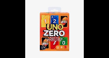 Mattel Games UNO Zero - Kaartspel voor kinderen, volwassenen en spelletjesavonden