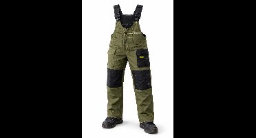 Werkoverall Snickers Workwear – DuraTwill – Olijfgroen/Zwart – Maat 48