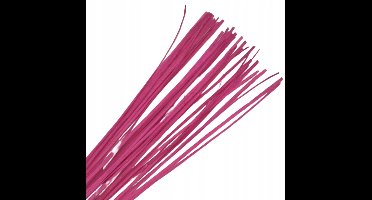 Plat Rattan Barbie Roze - 1m - Voor Manden & Decoratie