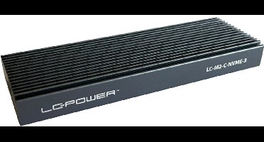 LC-Power SSD-Behuizing voor NVMe-M.2-SSD LC-M2-C-NVME-3