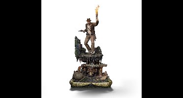Iron Studios - Deluxe Art Scale 1/10 - Indiana Jones and the Raiders of the Lost Ark - Indiana Jones Statue 40cm