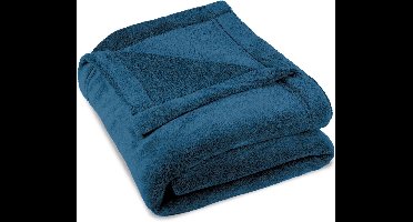 Fleece Deken - Zachte Plaid - Warmtedeken -Blauw