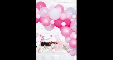 Ballon deco kit roze