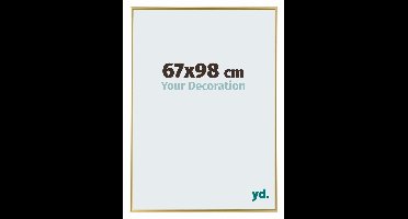 Your Decoration - Fotolijst 67x98 cm - Kunststof - Goud - Evry