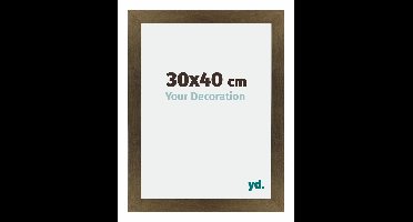 Your Decoration - Puzzellijst 30x40 cm - Brons Decor - Puzzellijst 500-1000 stukjes - MDF Fotolijst - Mura