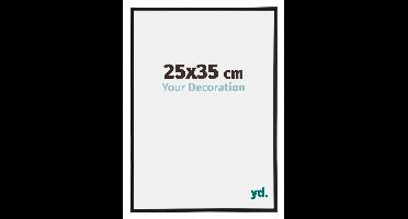 Your Decoration - Puzzellijst 25x35 cm - Zwart Mat - Puzzellijst 500-1000 stukjes - Kunststof Fotolijst - Annecy