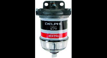 Oem Marine Aluminium F Delphi 296 50 L/h Diesel/benzine Decanteerfilter Met Kom 14x1.5 Mm Zilver 170 x 93 x 93 mm