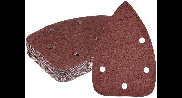EGoods - 25 stuks schuurpapier driehoekige schuurmachine muis - korrel 240 - houten meubels polijsten