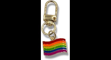 Regenboogvlag Sleutelhanger – Love & Pride Accessoire